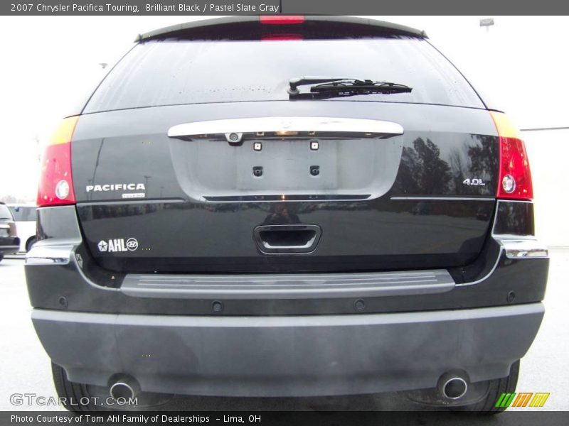 Brilliant Black / Pastel Slate Gray 2007 Chrysler Pacifica Touring