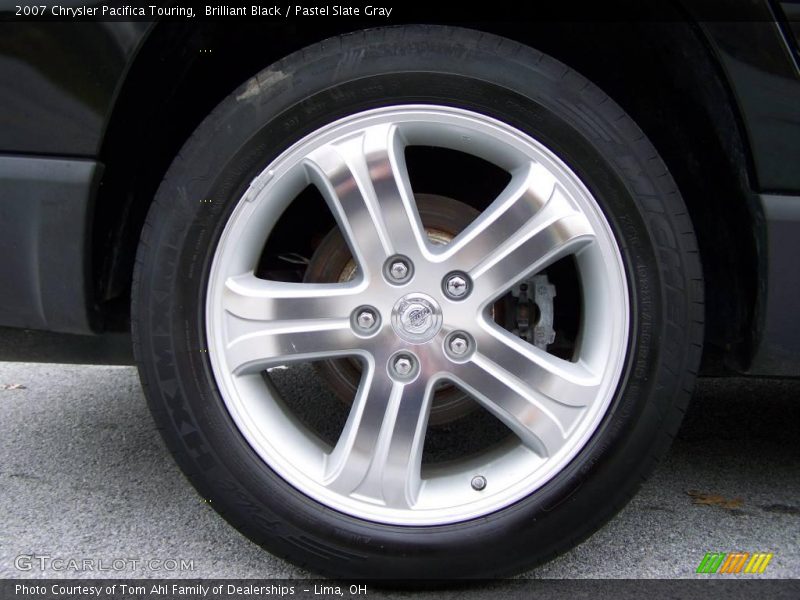 Brilliant Black / Pastel Slate Gray 2007 Chrysler Pacifica Touring