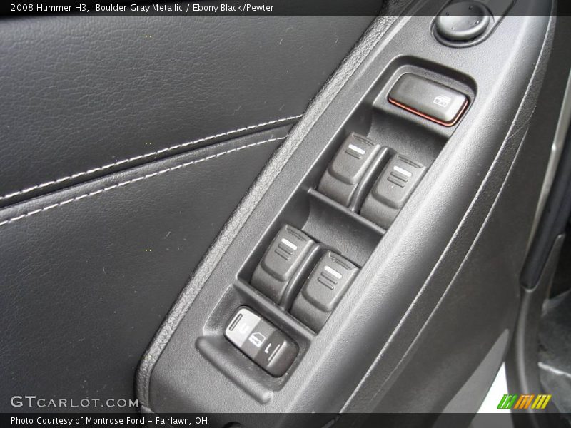 Boulder Gray Metallic / Ebony Black/Pewter 2008 Hummer H3