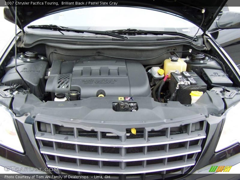 Brilliant Black / Pastel Slate Gray 2007 Chrysler Pacifica Touring