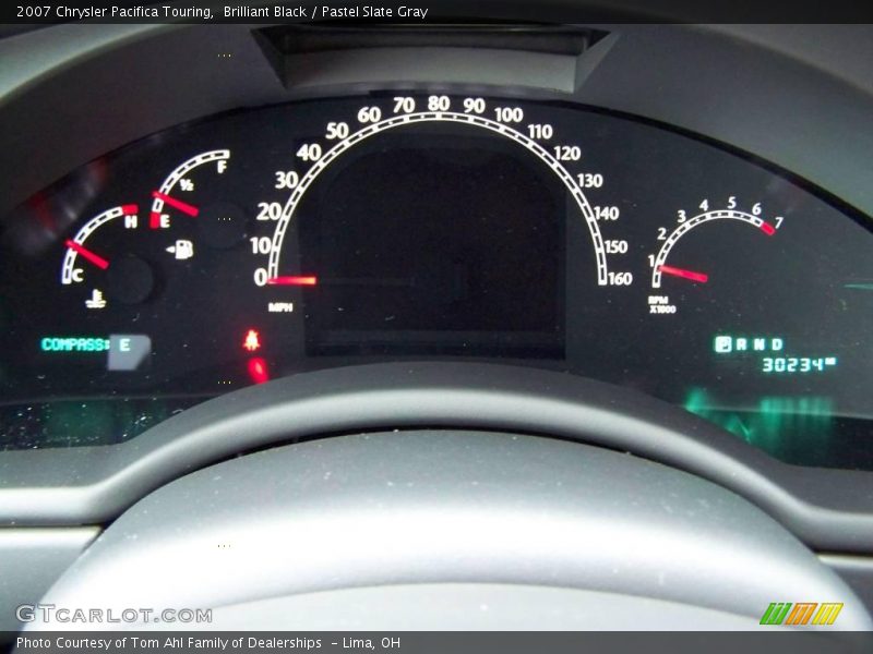 Brilliant Black / Pastel Slate Gray 2007 Chrysler Pacifica Touring