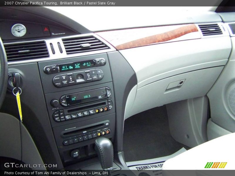 Brilliant Black / Pastel Slate Gray 2007 Chrysler Pacifica Touring