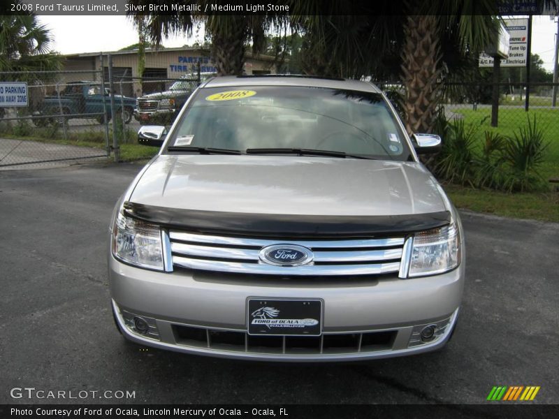 Silver Birch Metallic / Medium Light Stone 2008 Ford Taurus Limited