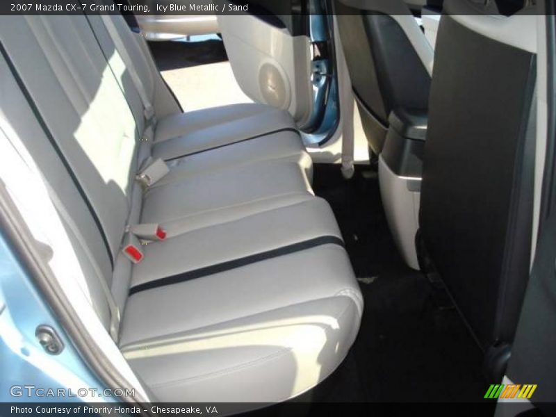 Icy Blue Metallic / Sand 2007 Mazda CX-7 Grand Touring
