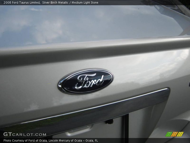 Silver Birch Metallic / Medium Light Stone 2008 Ford Taurus Limited