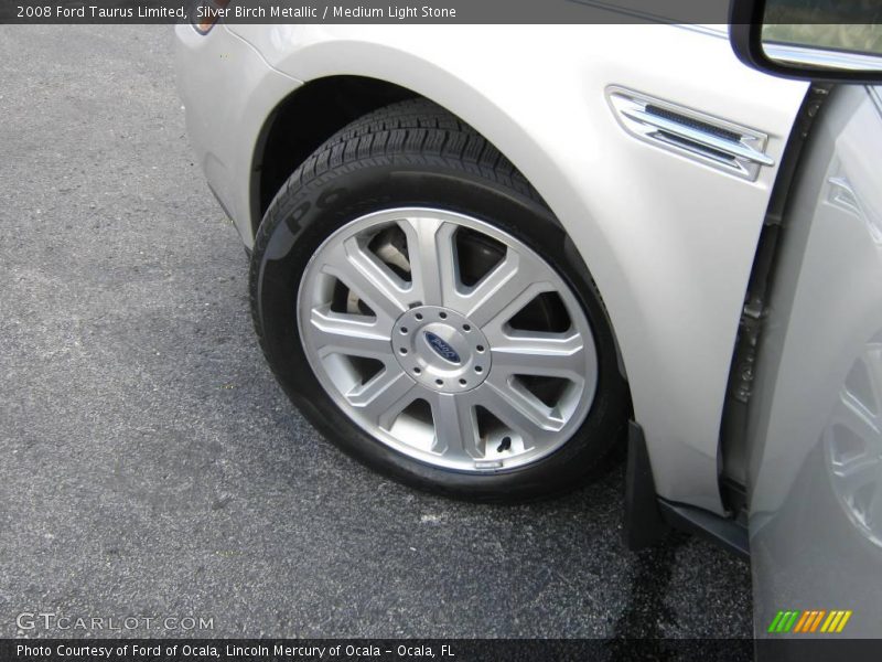 Silver Birch Metallic / Medium Light Stone 2008 Ford Taurus Limited