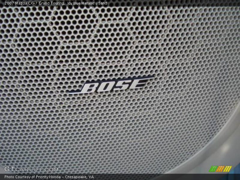 Icy Blue Metallic / Sand 2007 Mazda CX-7 Grand Touring