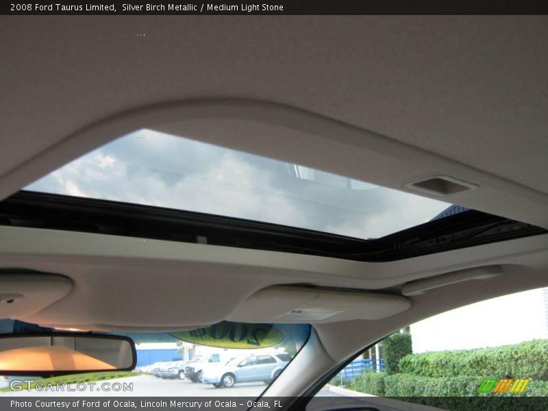 Silver Birch Metallic / Medium Light Stone 2008 Ford Taurus Limited