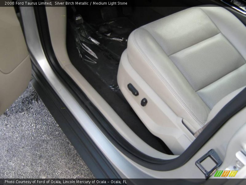 Silver Birch Metallic / Medium Light Stone 2008 Ford Taurus Limited