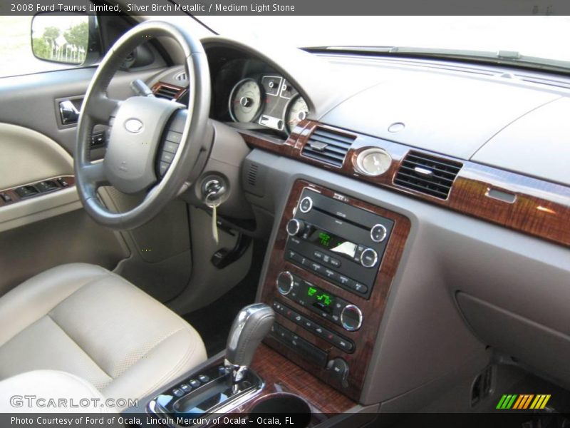 Silver Birch Metallic / Medium Light Stone 2008 Ford Taurus Limited