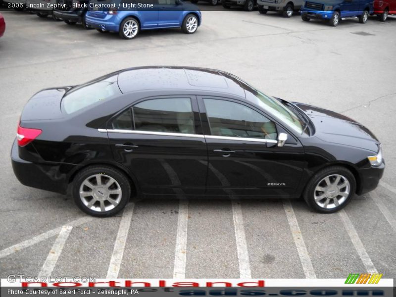 Black Clearcoat / Light Stone 2006 Lincoln Zephyr