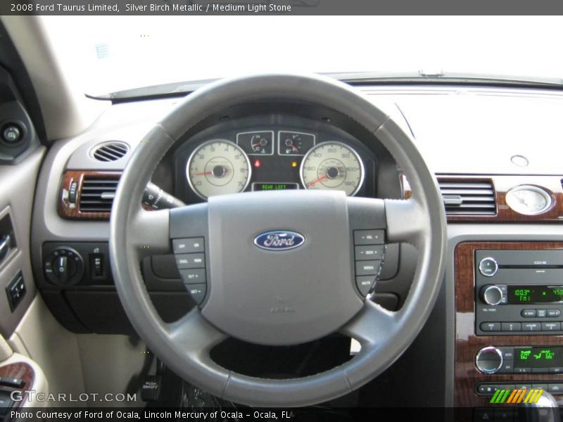 Silver Birch Metallic / Medium Light Stone 2008 Ford Taurus Limited