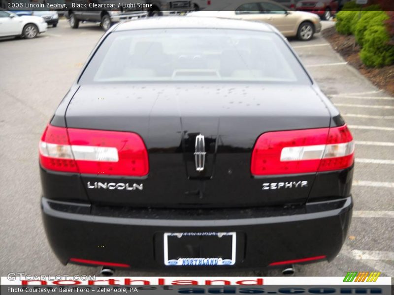 Black Clearcoat / Light Stone 2006 Lincoln Zephyr