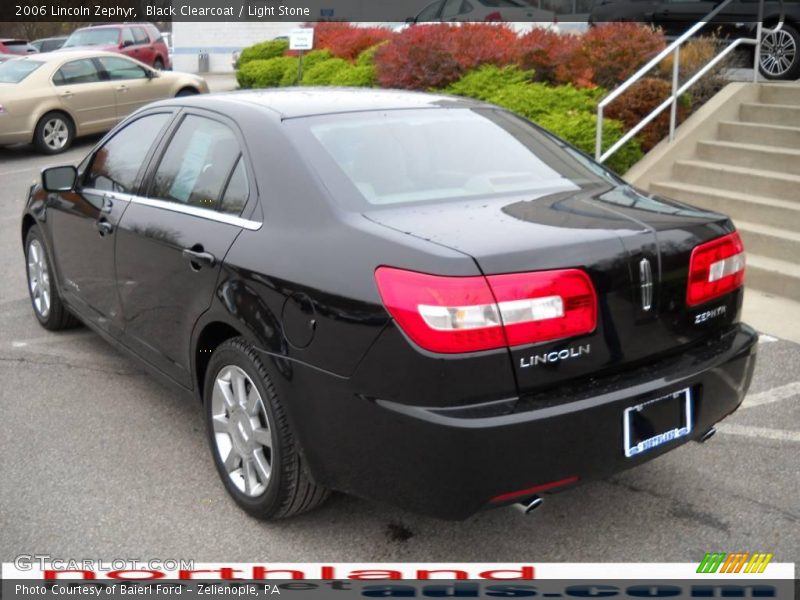 Black Clearcoat / Light Stone 2006 Lincoln Zephyr