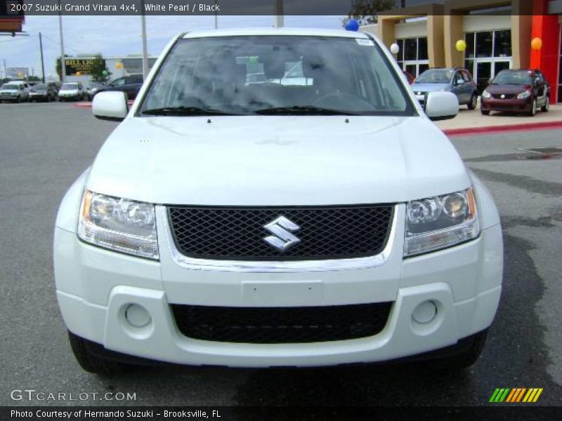 White Pearl / Black 2007 Suzuki Grand Vitara 4x4