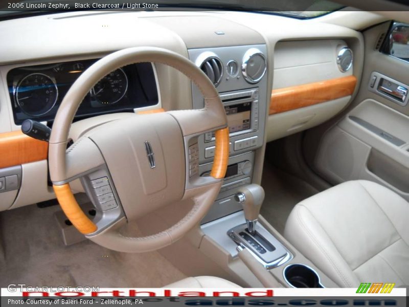Black Clearcoat / Light Stone 2006 Lincoln Zephyr