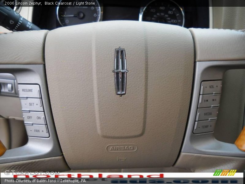 Black Clearcoat / Light Stone 2006 Lincoln Zephyr