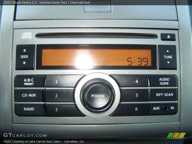 Sonoma Sunset Red / Charcoal/Steel 2007 Nissan Sentra 2.0