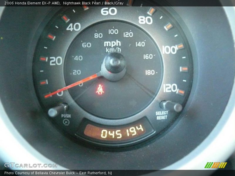 Nighthawk Black Pearl / Black/Gray 2006 Honda Element EX-P AWD