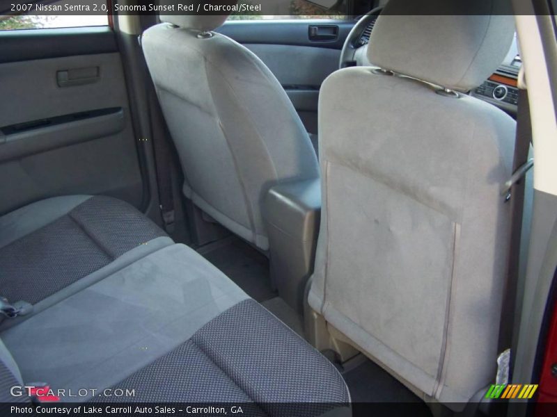 Sonoma Sunset Red / Charcoal/Steel 2007 Nissan Sentra 2.0
