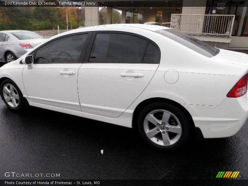 Taffeta White / Ivory 2007 Honda Civic EX Sedan