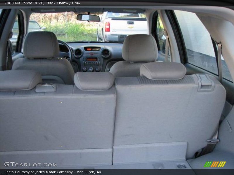 Black Cherry / Gray 2008 Kia Rondo LX V6