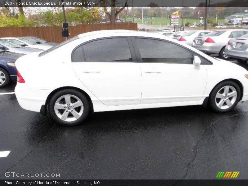 Taffeta White / Ivory 2007 Honda Civic EX Sedan