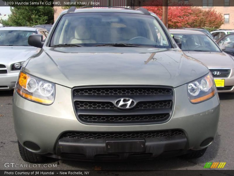 Natural Khaki / Beige 2009 Hyundai Santa Fe GLS 4WD