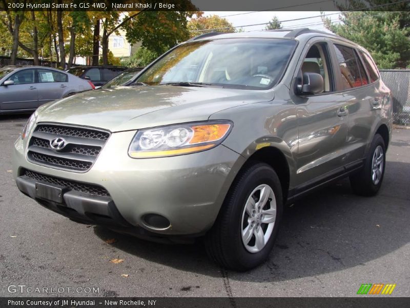 Natural Khaki / Beige 2009 Hyundai Santa Fe GLS 4WD
