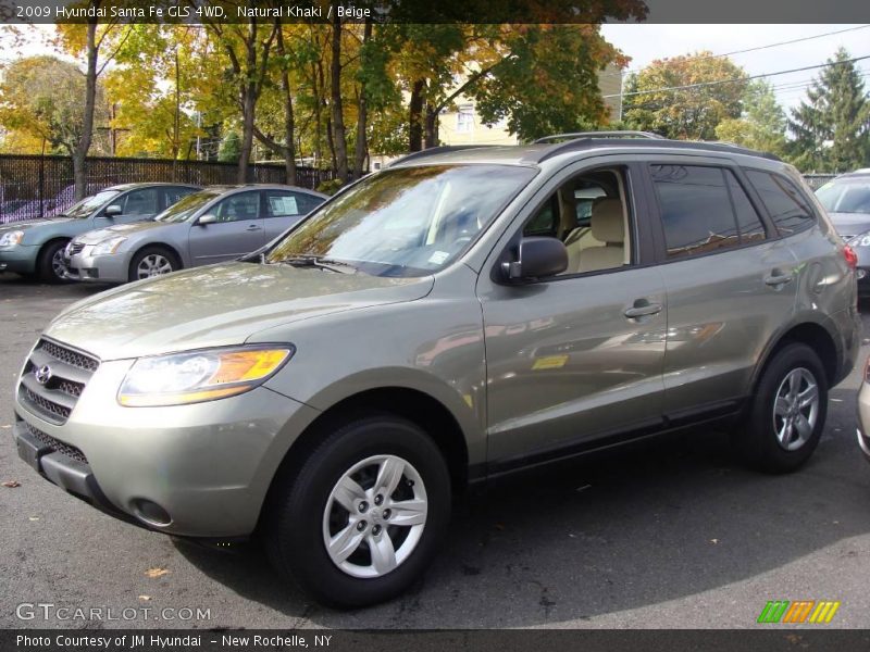 Natural Khaki / Beige 2009 Hyundai Santa Fe GLS 4WD