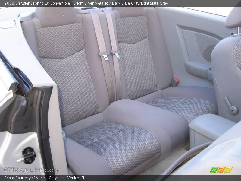 Bright Silver Metallic / Dark Slate Gray/Light Slate Gray 2008 Chrysler Sebring LX Convertible