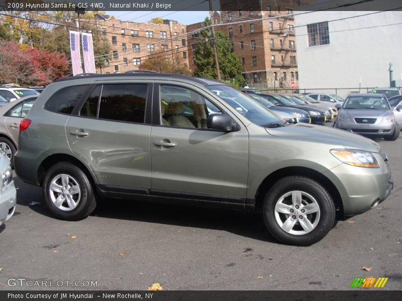 Natural Khaki / Beige 2009 Hyundai Santa Fe GLS 4WD
