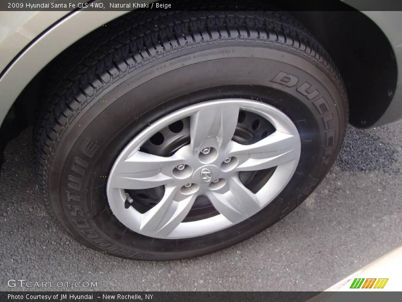 Natural Khaki / Beige 2009 Hyundai Santa Fe GLS 4WD