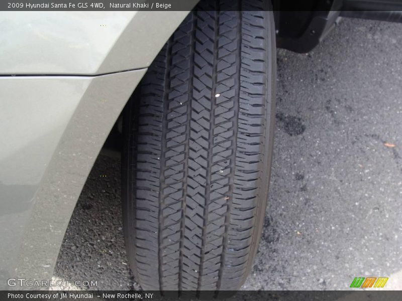 Natural Khaki / Beige 2009 Hyundai Santa Fe GLS 4WD