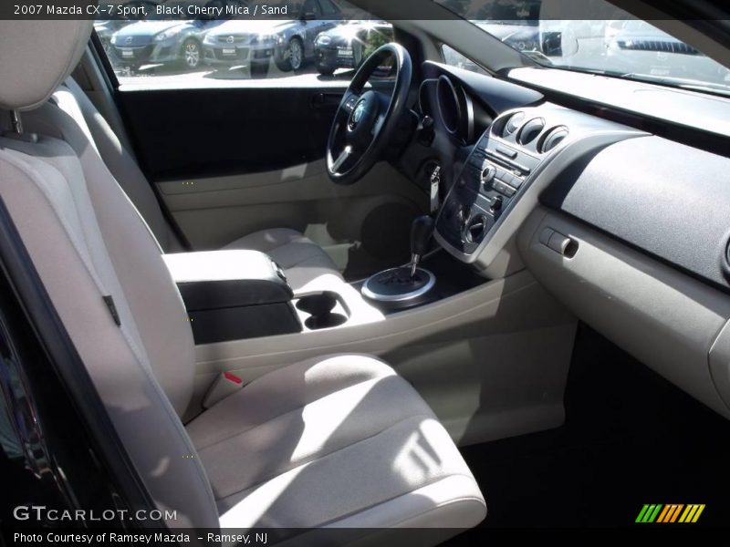 Black Cherry Mica / Sand 2007 Mazda CX-7 Sport