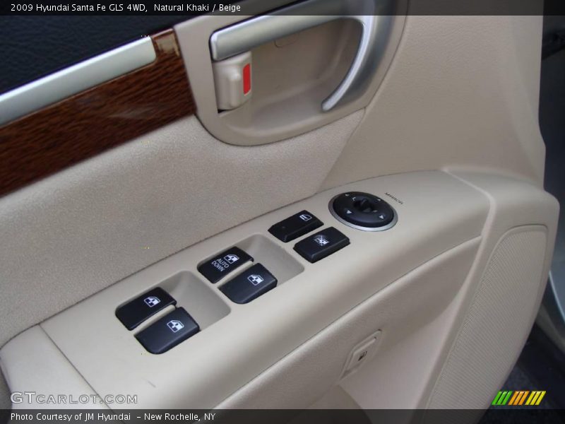 Natural Khaki / Beige 2009 Hyundai Santa Fe GLS 4WD