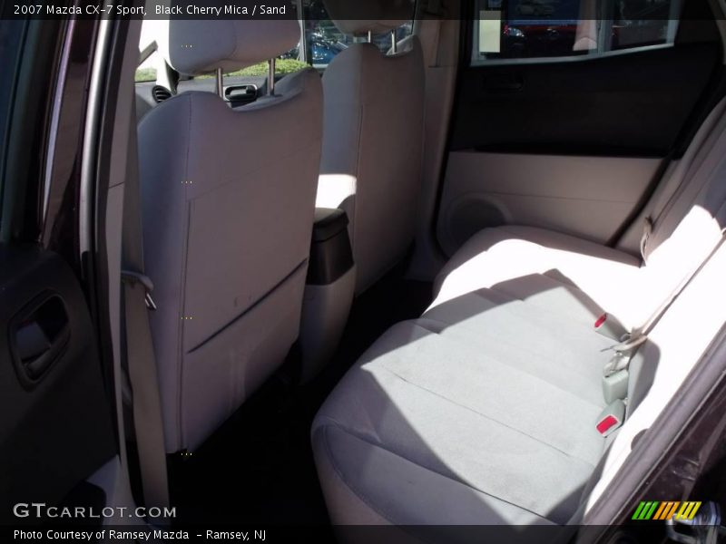 Black Cherry Mica / Sand 2007 Mazda CX-7 Sport
