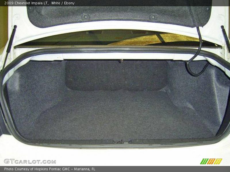 White / Ebony 2009 Chevrolet Impala LT