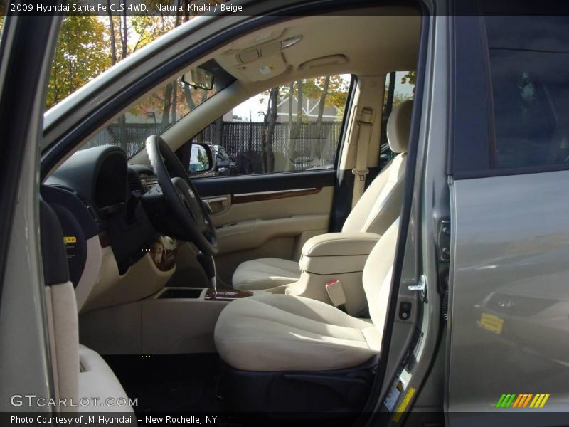 Natural Khaki / Beige 2009 Hyundai Santa Fe GLS 4WD