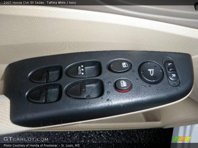 Taffeta White / Ivory 2007 Honda Civic EX Sedan
