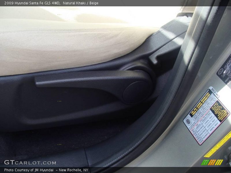 Natural Khaki / Beige 2009 Hyundai Santa Fe GLS 4WD
