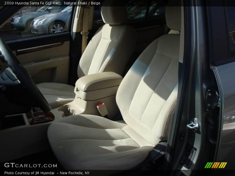 Natural Khaki / Beige 2009 Hyundai Santa Fe GLS 4WD