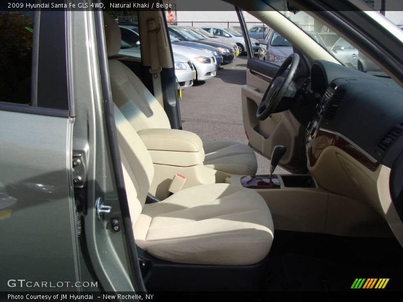 Natural Khaki / Beige 2009 Hyundai Santa Fe GLS 4WD