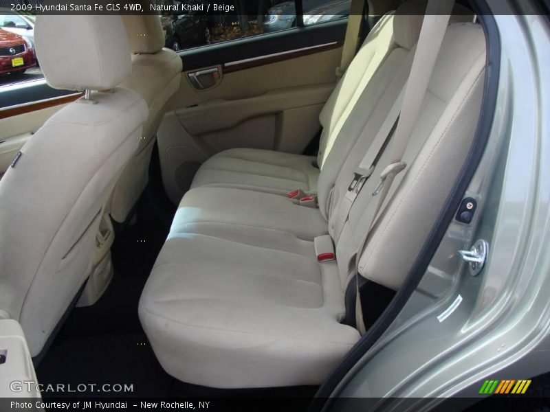 Natural Khaki / Beige 2009 Hyundai Santa Fe GLS 4WD