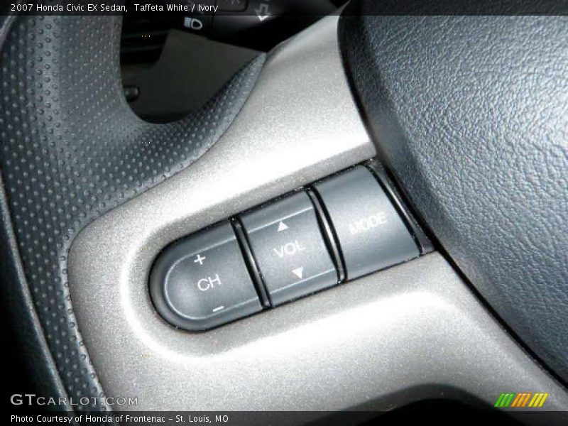 Taffeta White / Ivory 2007 Honda Civic EX Sedan