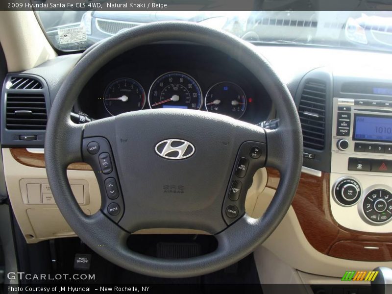 Natural Khaki / Beige 2009 Hyundai Santa Fe GLS 4WD