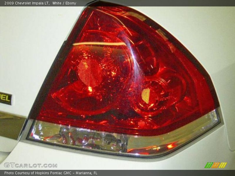 White / Ebony 2009 Chevrolet Impala LT