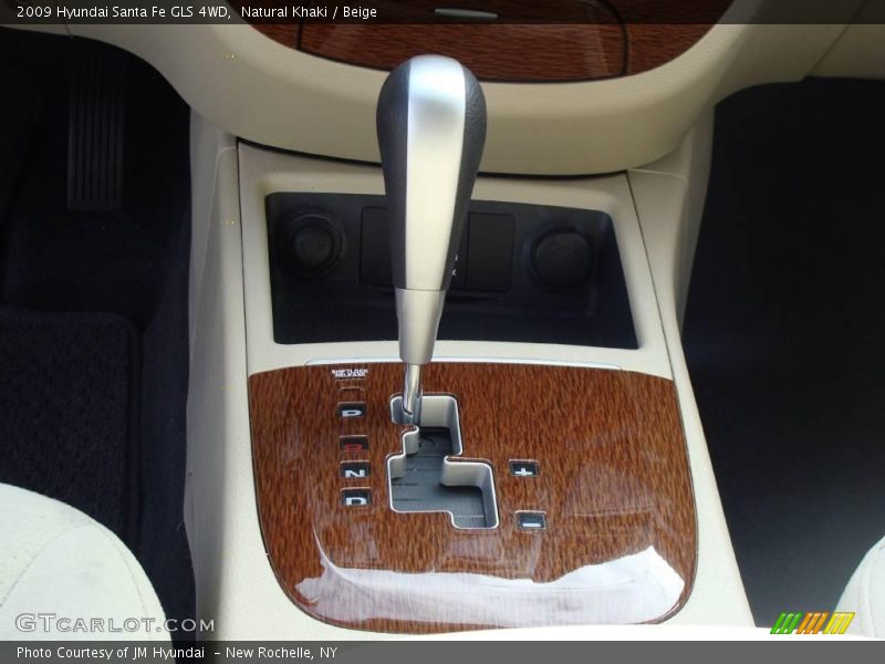 Natural Khaki / Beige 2009 Hyundai Santa Fe GLS 4WD