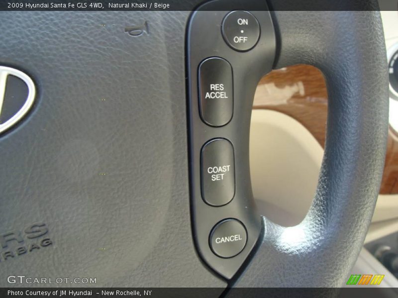 Natural Khaki / Beige 2009 Hyundai Santa Fe GLS 4WD