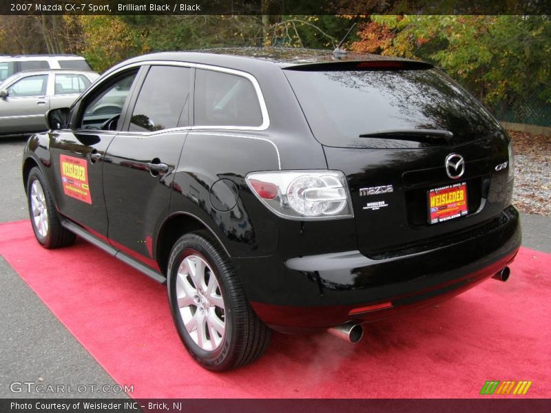Brilliant Black / Black 2007 Mazda CX-7 Sport